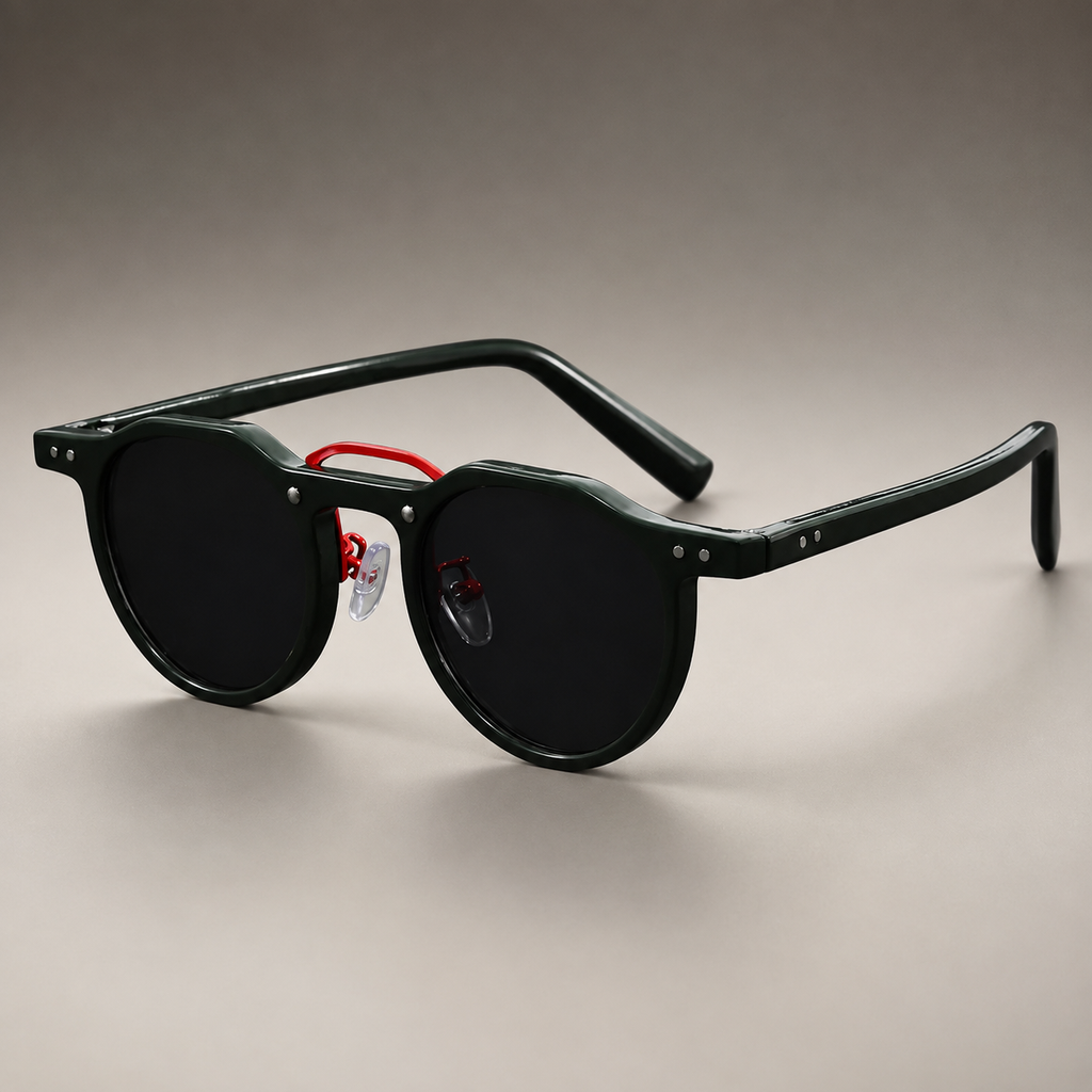 Evan Men's Round Sunglasses