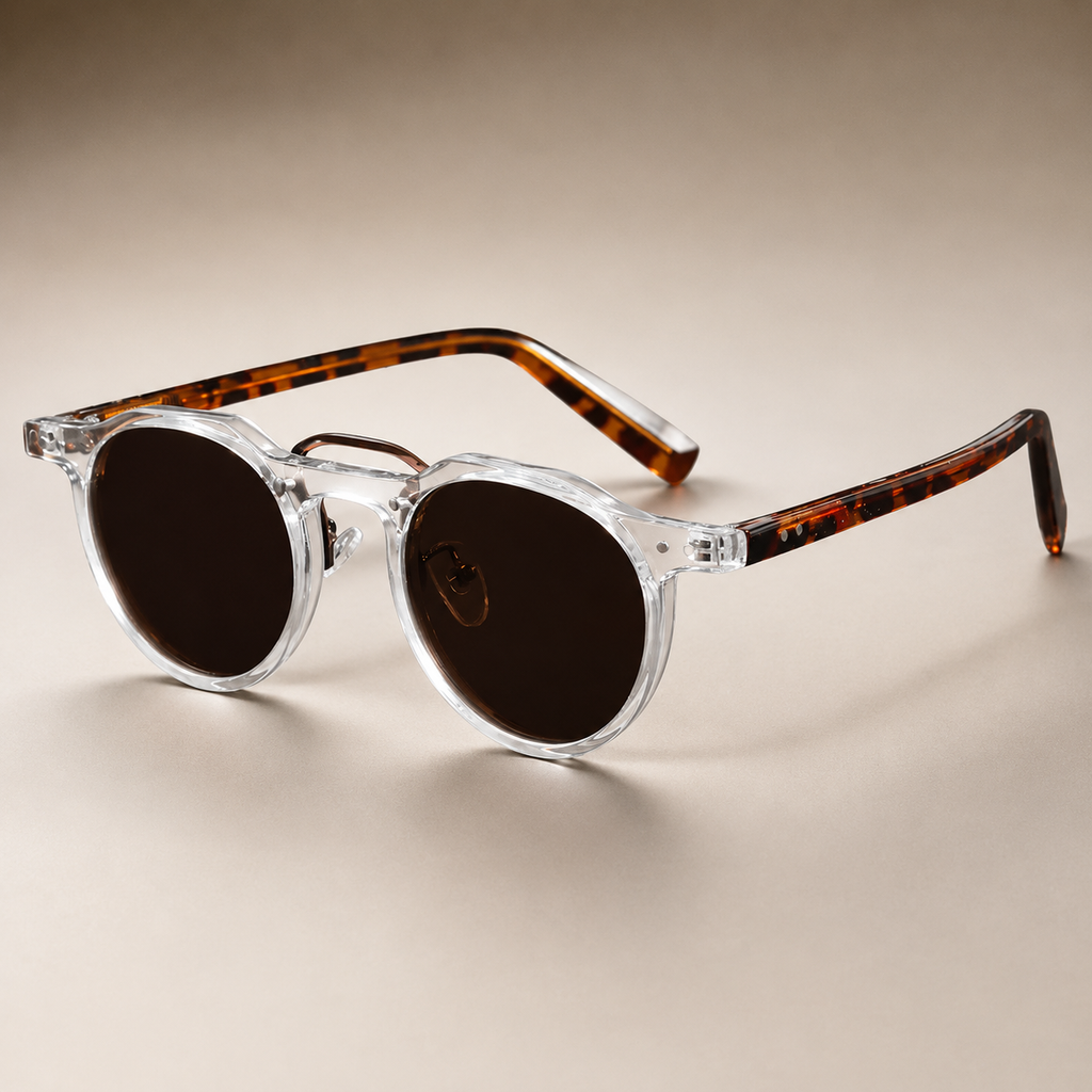Evan Men's Round Sunglasses