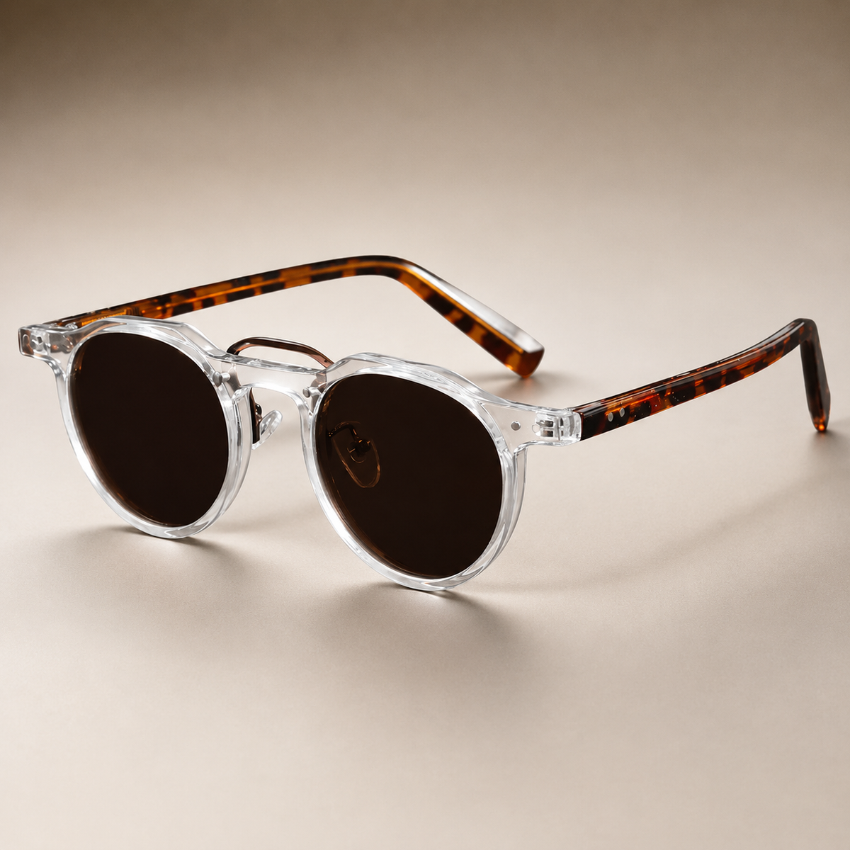 Evan Men's Round Sunglasses