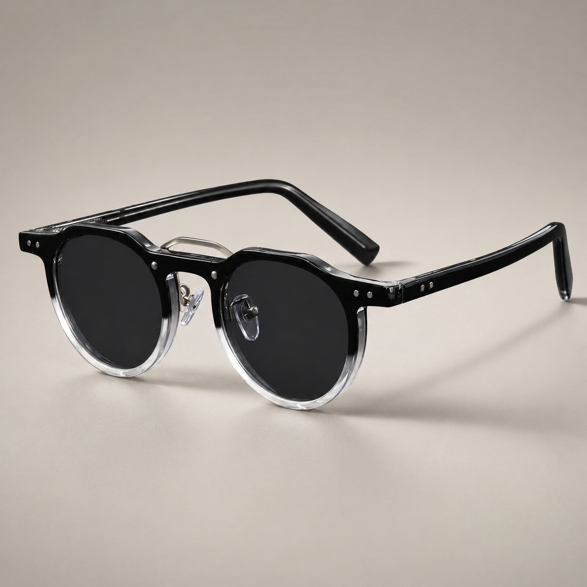 Evan Men's Round Sunglasses