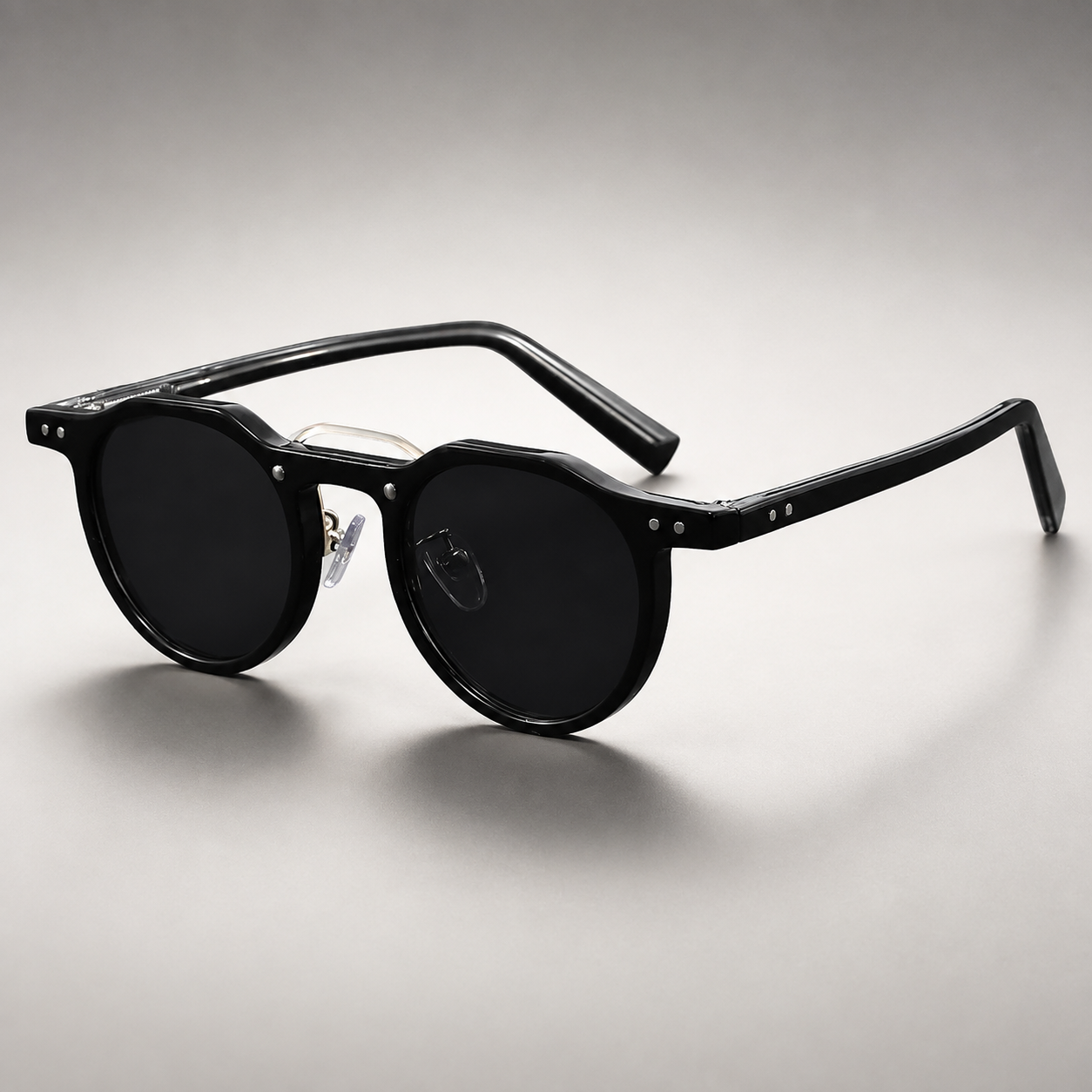 Evan Men's Round Sunglasses