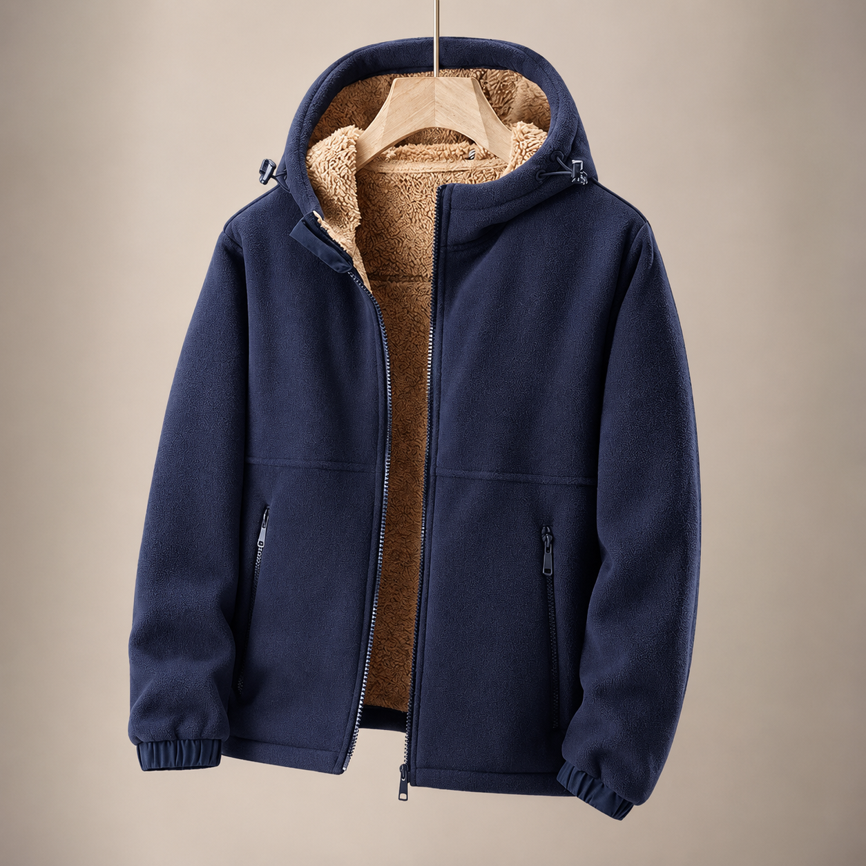 Everett Men’s Hooded Fleece Jacket