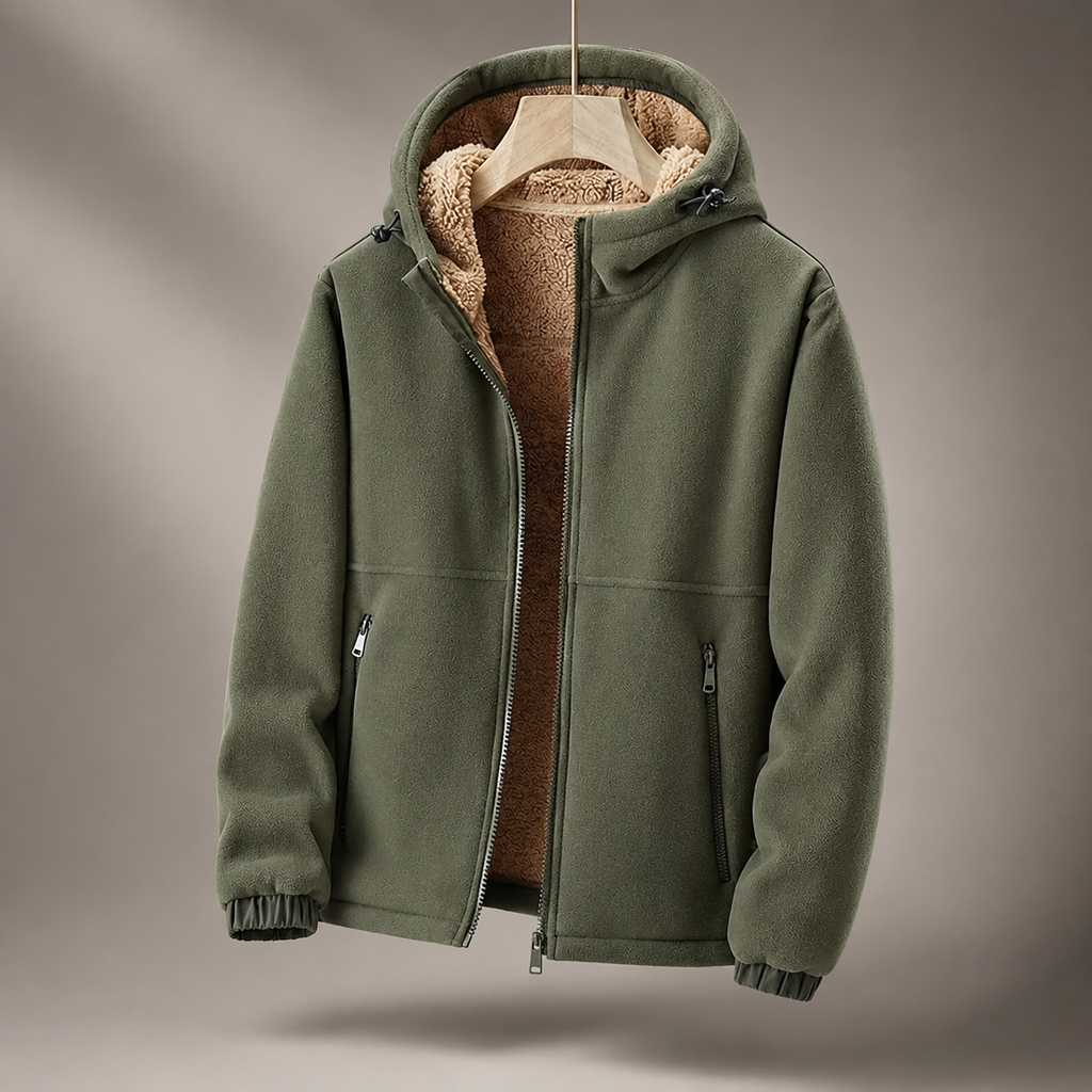 Everett Men’s Hooded Fleece Jacket