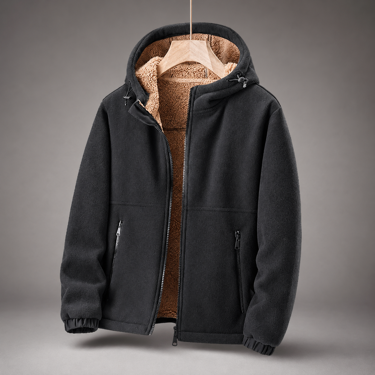 Everett Men’s Hooded Fleece Jacket