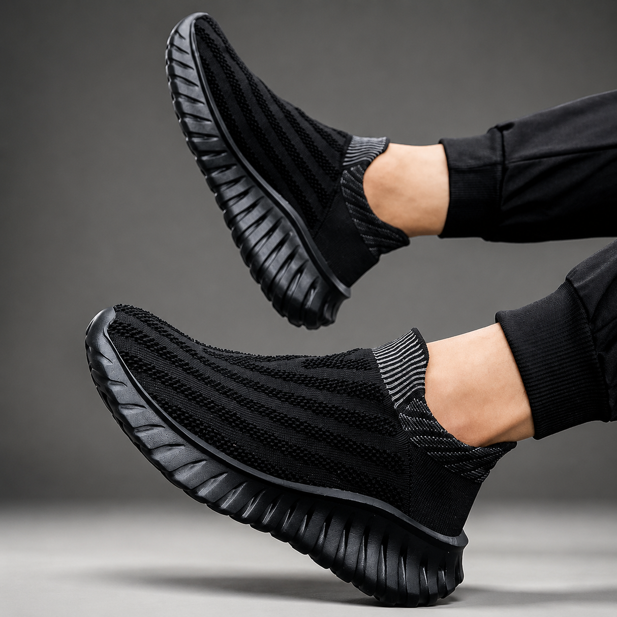 Ezra Knit Running Sneakers