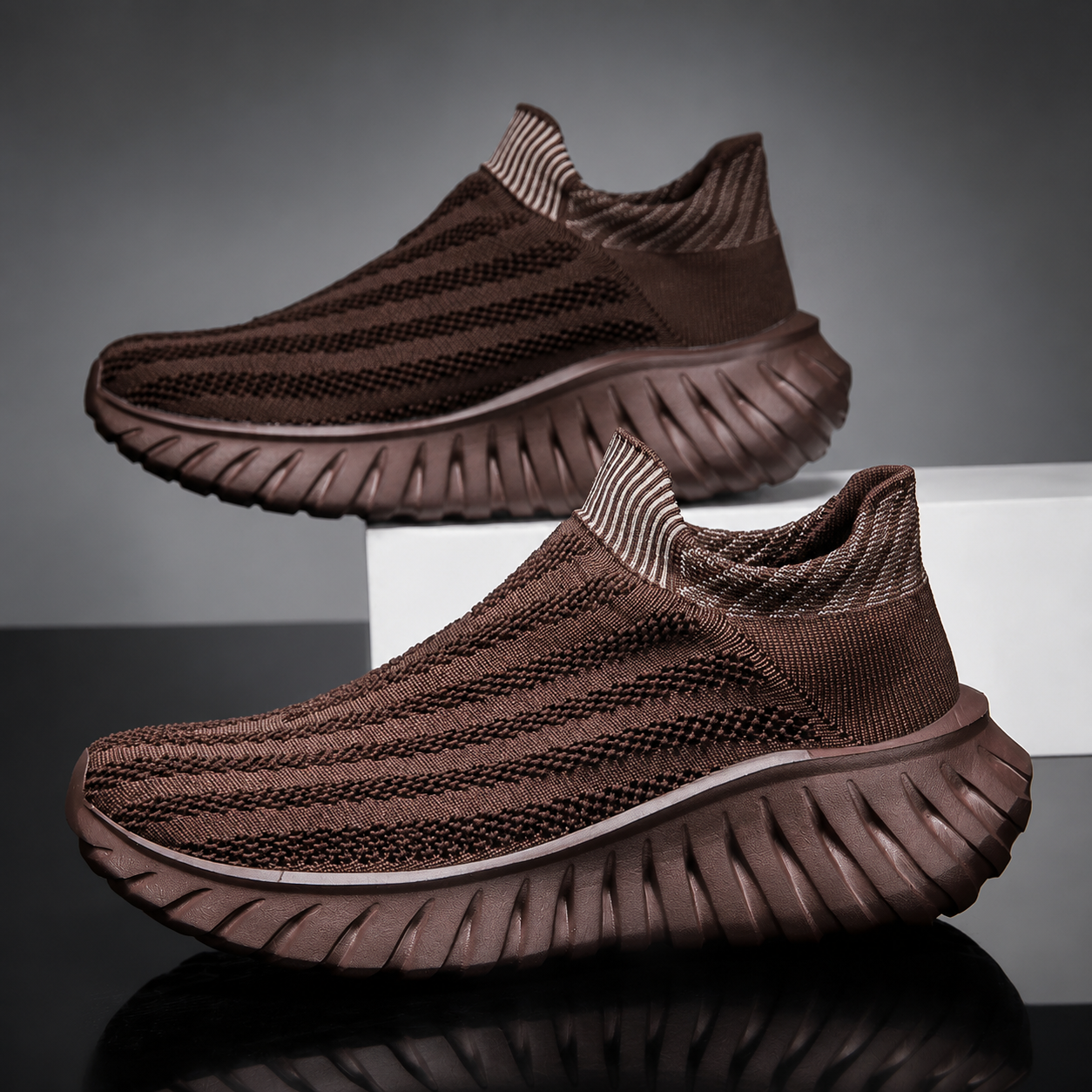 Ezra Knit Running Sneakers