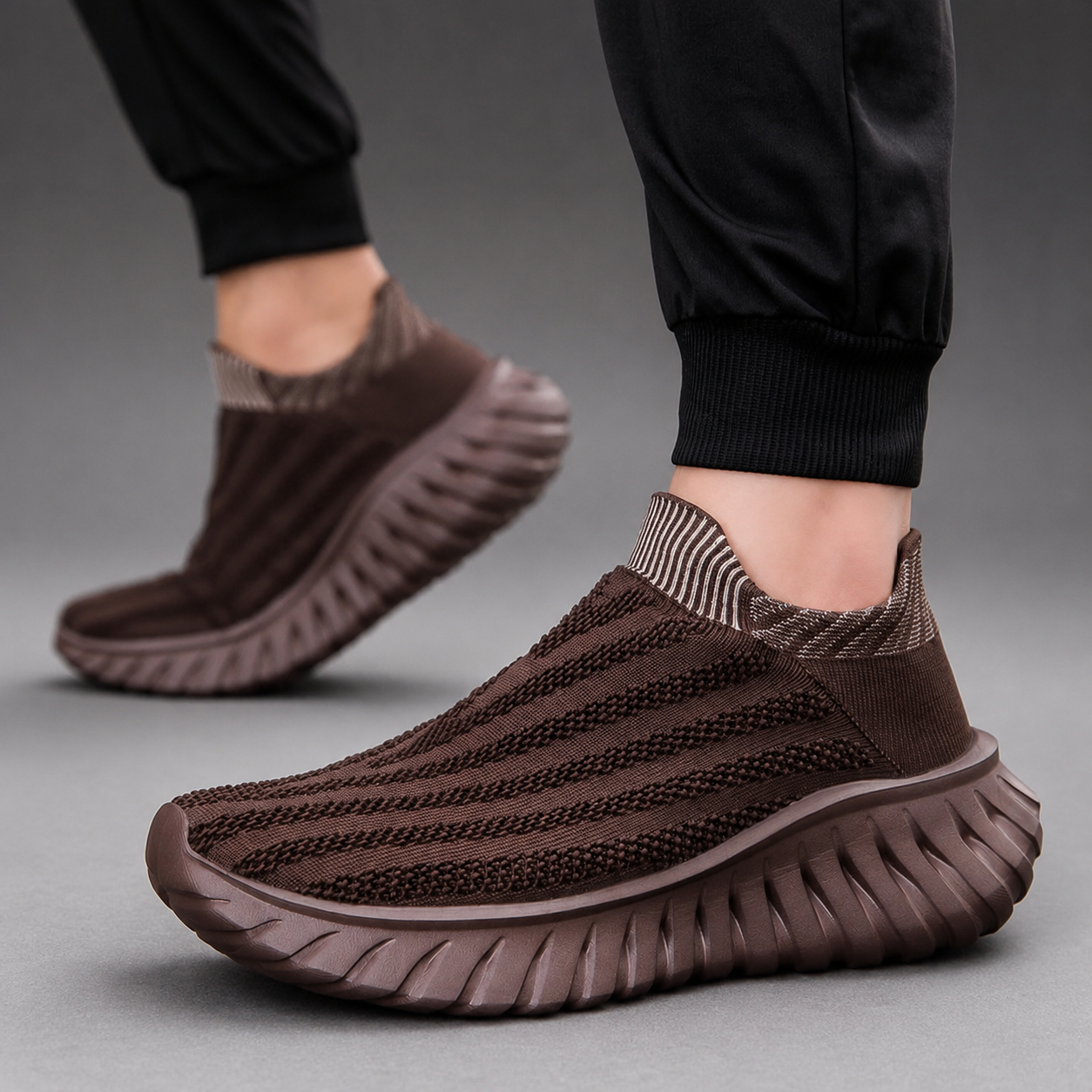 Ezra Knit Running Sneakers