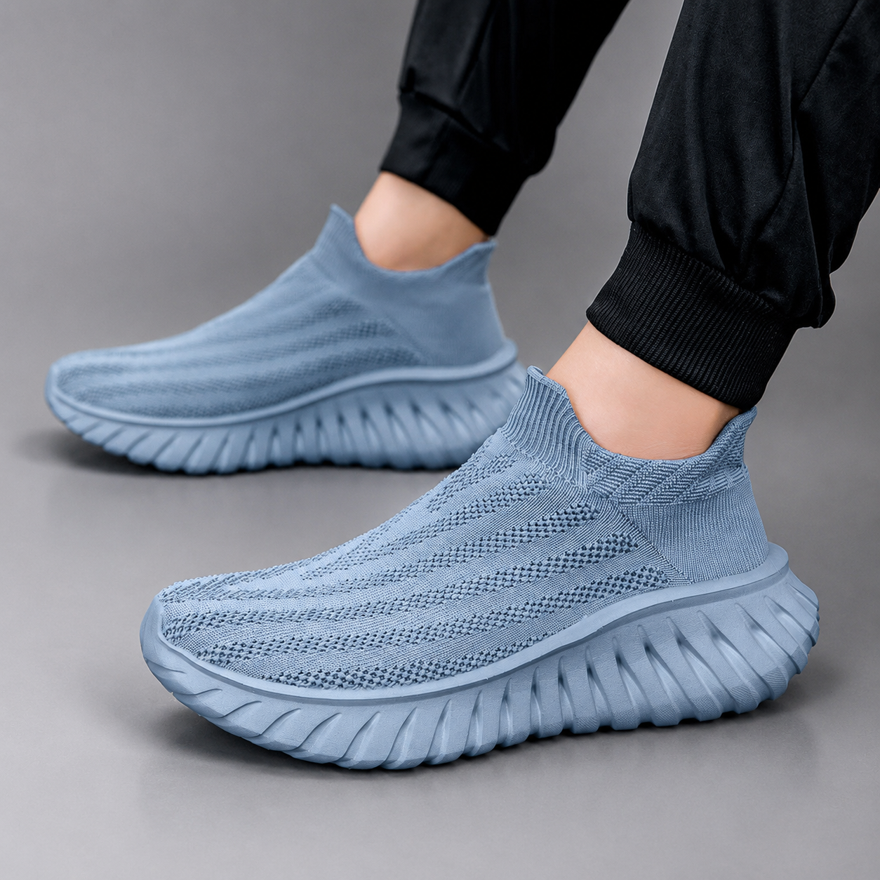 Ezra Knit Running Sneakers