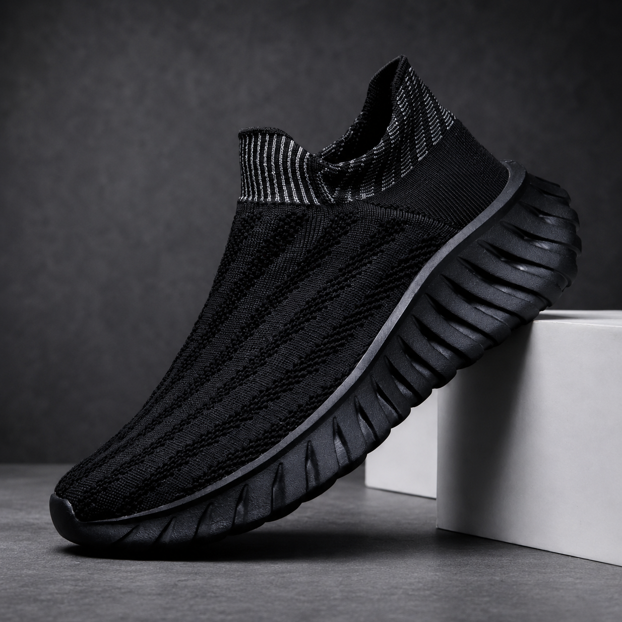 Ezra Knit Running Sneakers