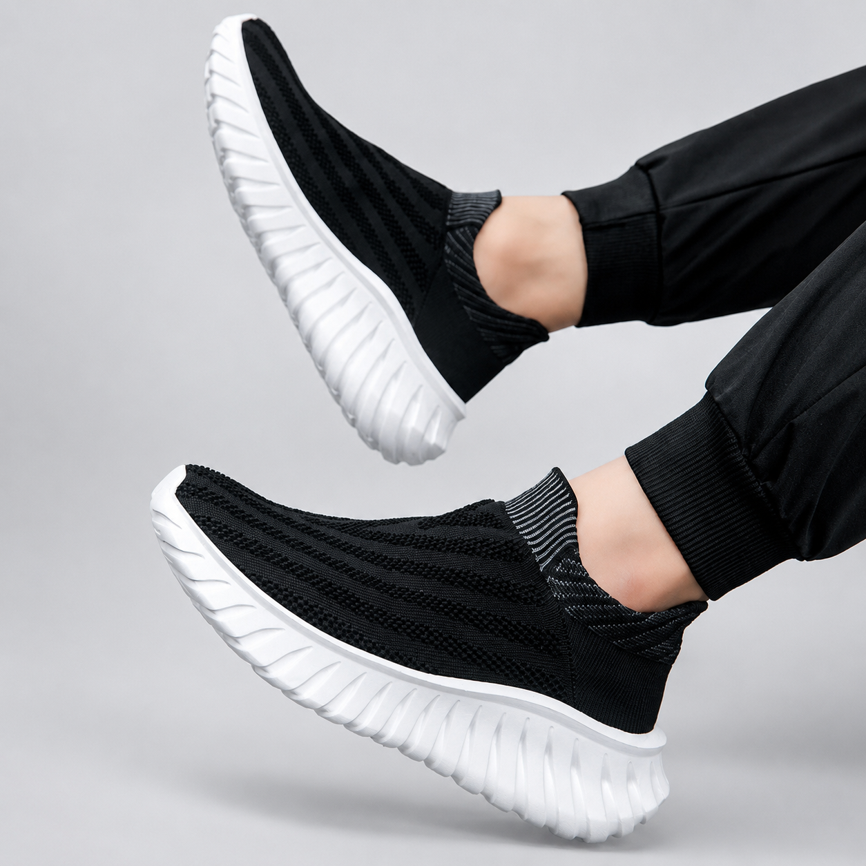 Ezra Knit Running Sneakers