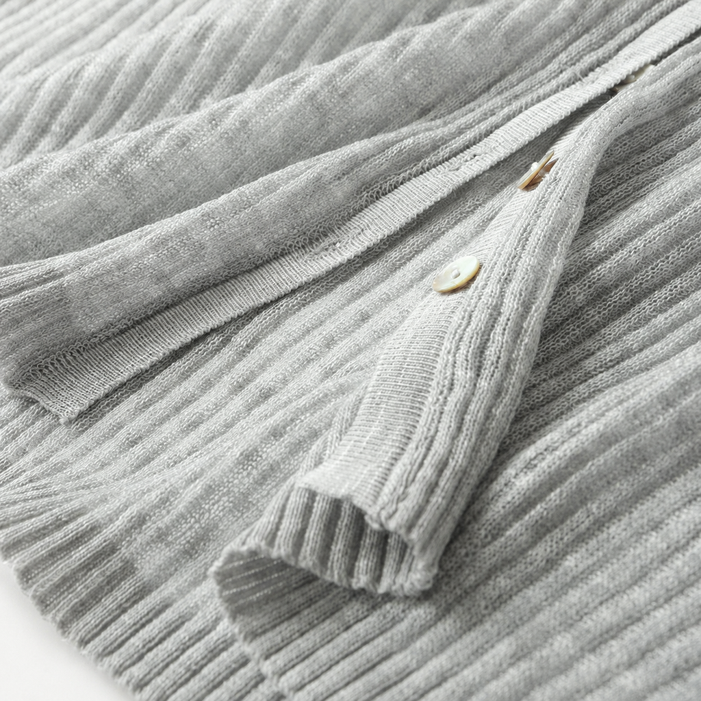 Felicity Women’s Ribbed Wool-Blend Button Cardigan
