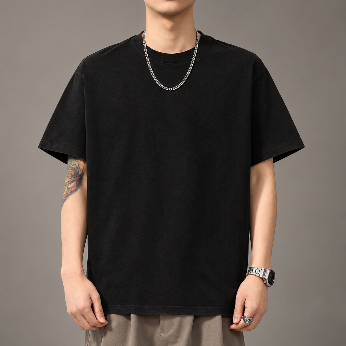 Gideon Men’s Relaxed Fit Crewneck T-Shirt