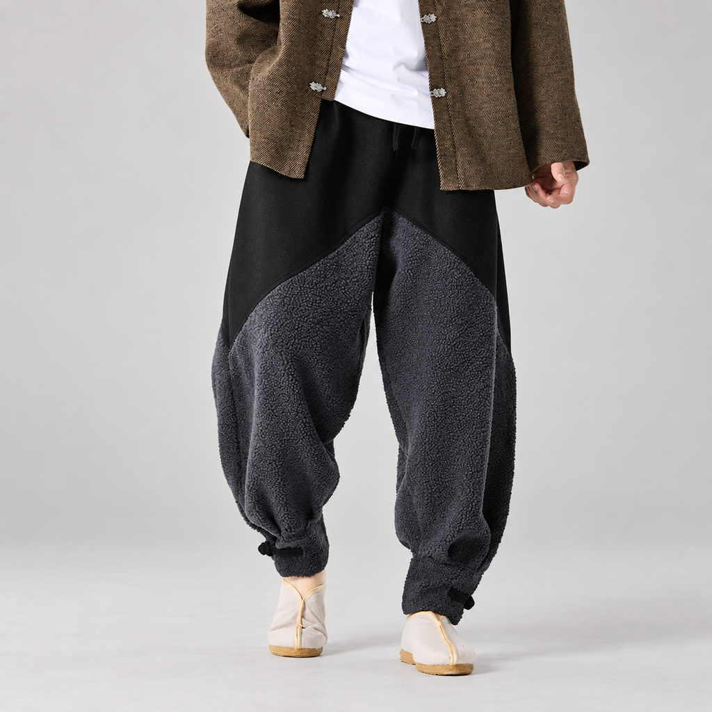 Graham Men’s Color-Block Fleece Jogger Pants
