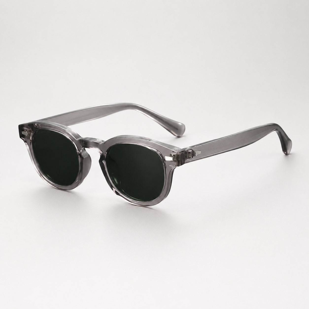 Graham Retro Round-Frame Sunglasses