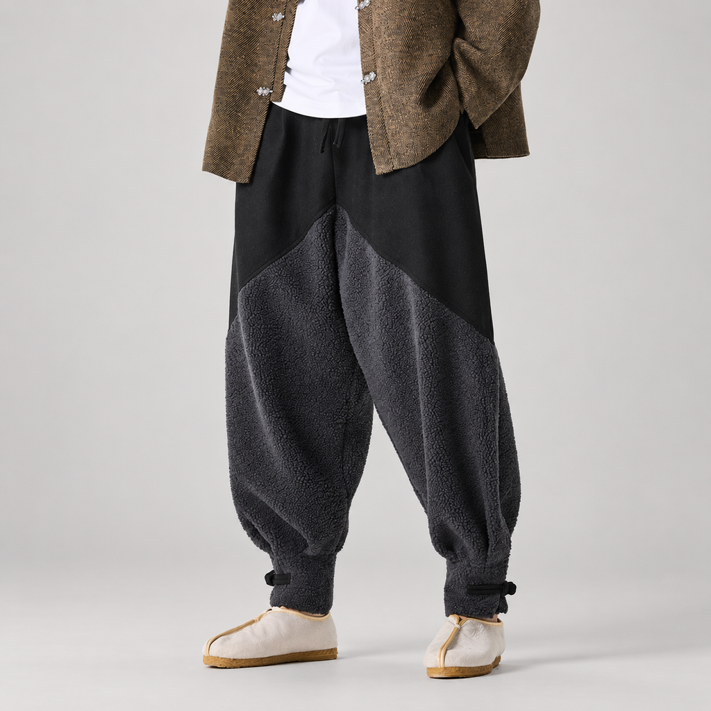 Graham Men’s Color-Block Fleece Jogger Pants