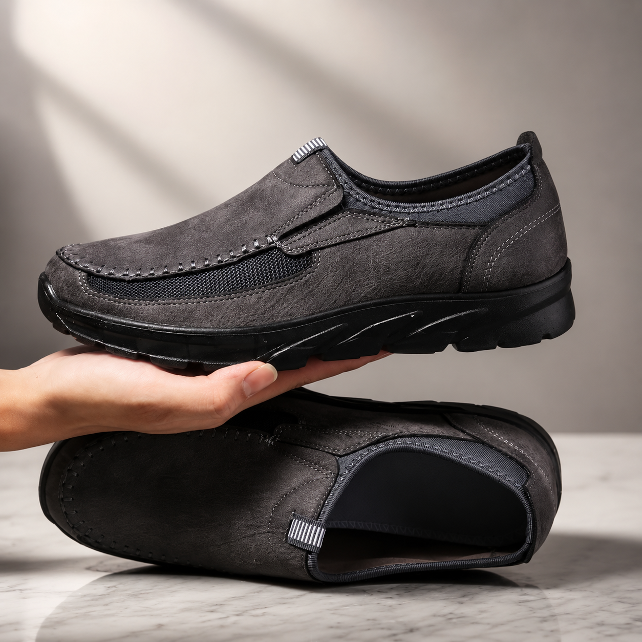 Grant Mercer Men’s Italian Low-Top Sneakers
