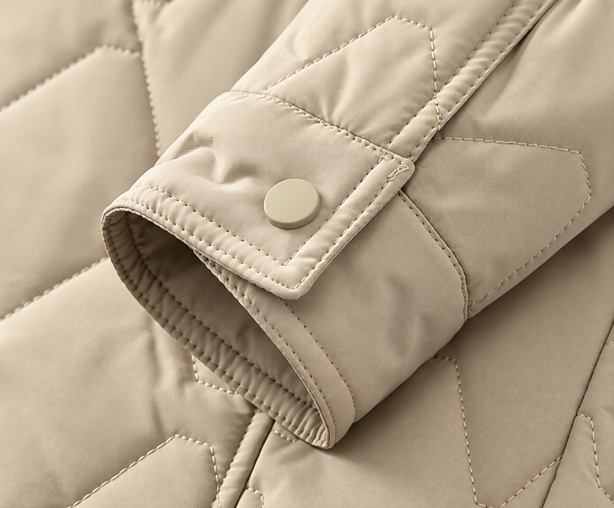 Harrison Men’s Quilted Utility Shirt Jacket