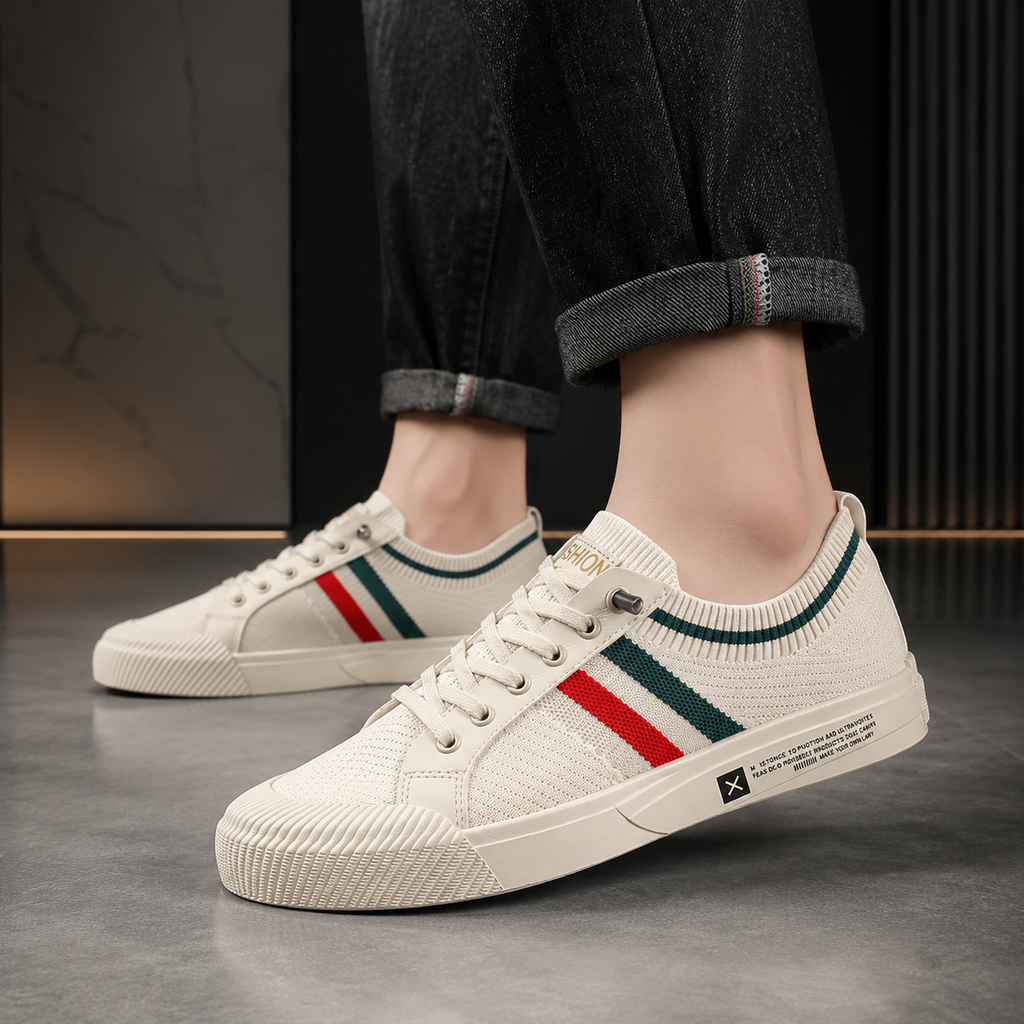 Henry Mesh Lace-Up Sneakers