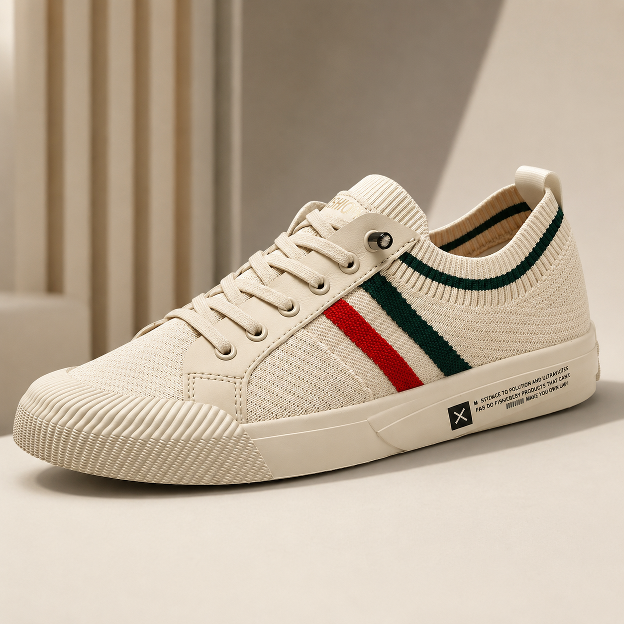 Henry Mesh Lace-Up Sneakers