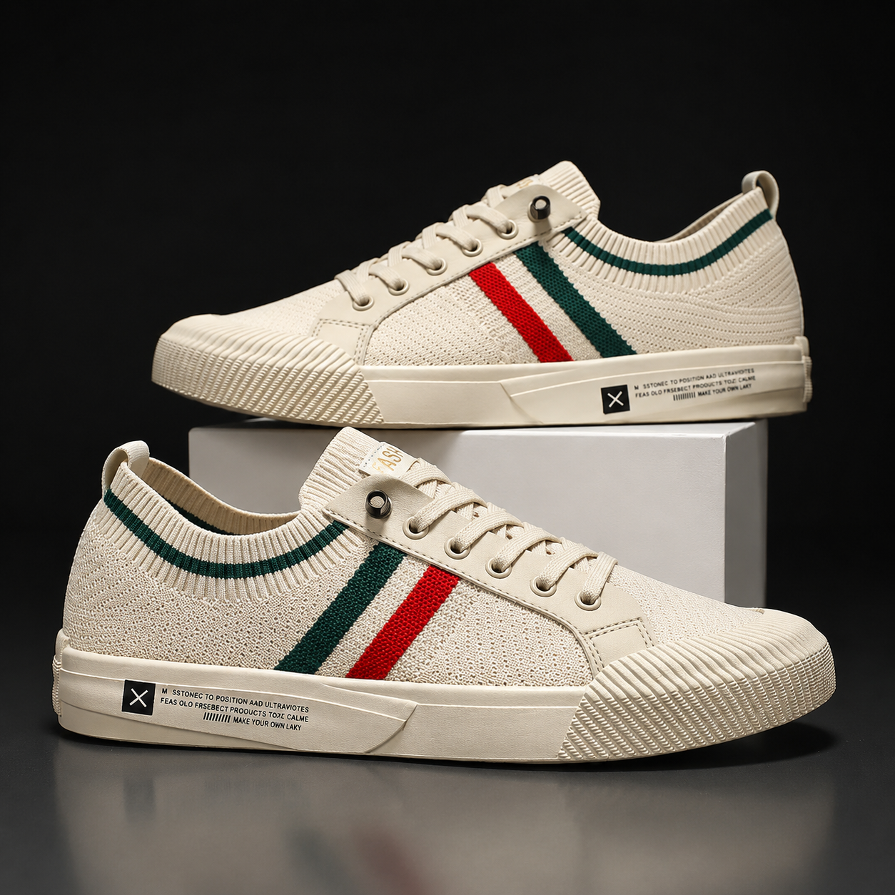 Henry Mesh Lace-Up Sneakers
