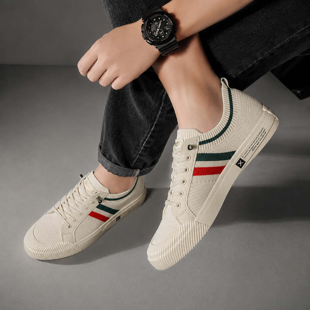 Henry Mesh Lace-Up Sneakers