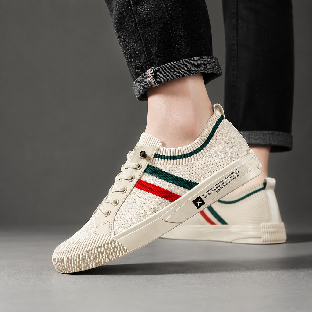 Henry Mesh Lace-Up Sneakers