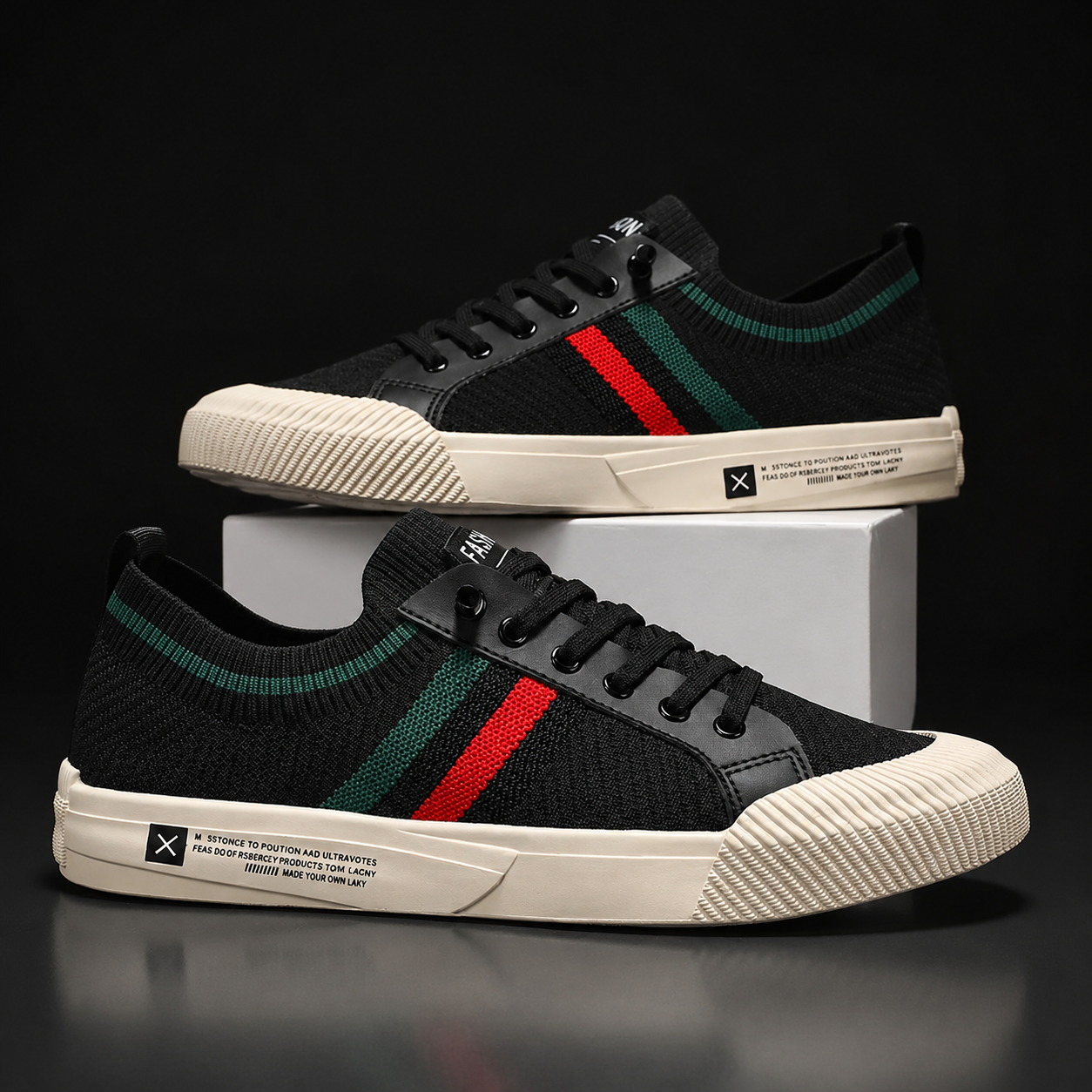 Henry Mesh Lace-Up Sneakers