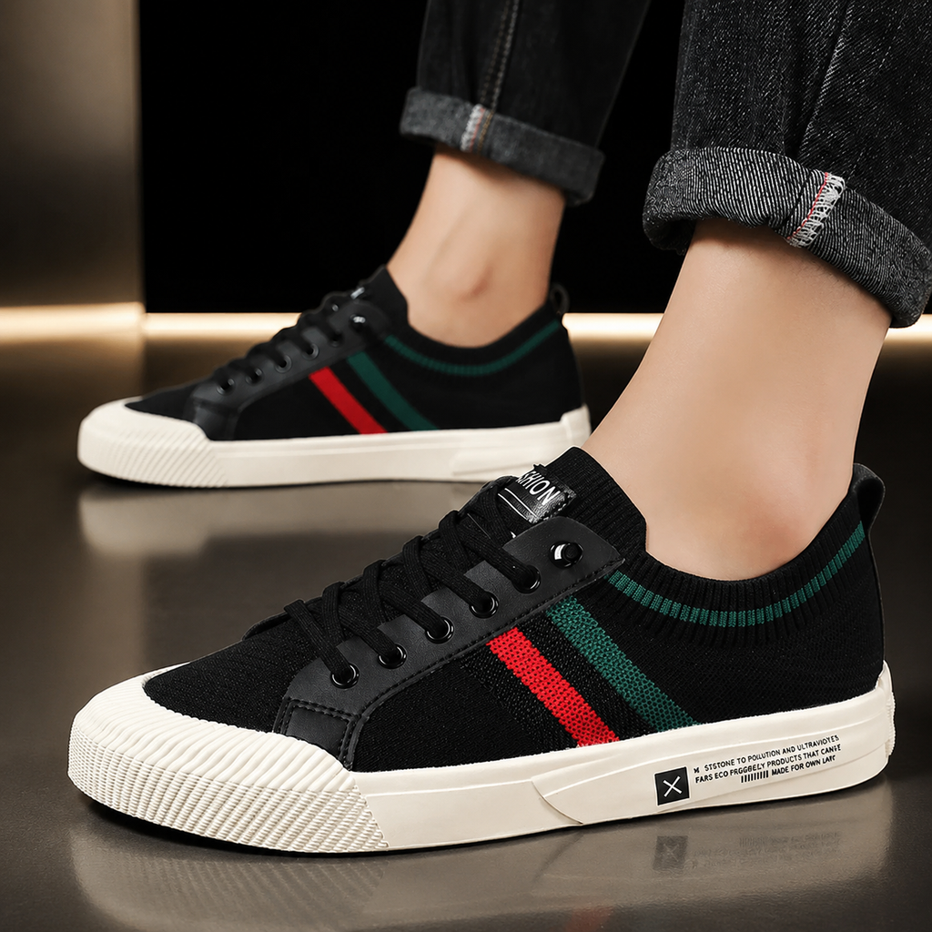 Henry Mesh Lace-Up Sneakers