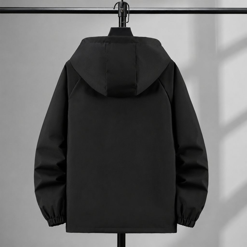 Highland Lightweight Windbreaker Hooded Zip Jacket