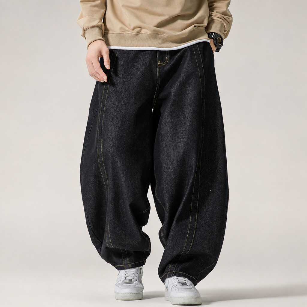 Bruno Cropped Wide-Leg Corduroy Drawstring Pants
