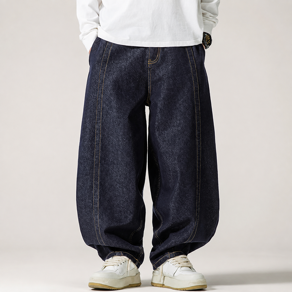 Bruno Cropped Wide-Leg Corduroy Drawstring Pants