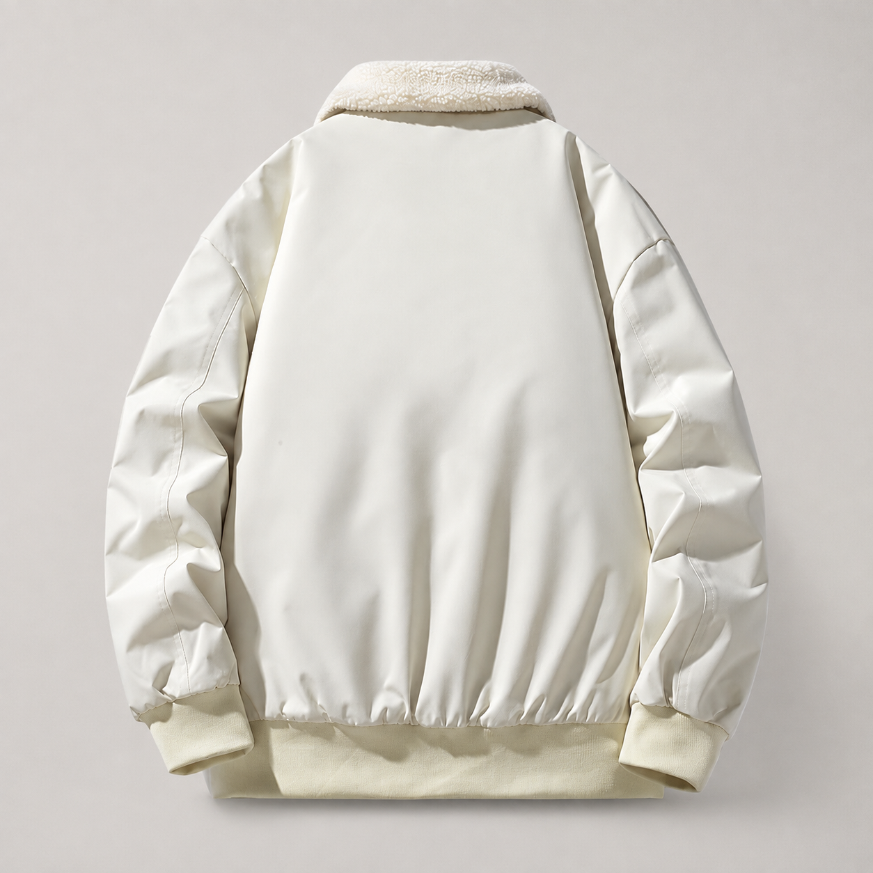 Hudson Men’s Sherpa Collar Bomber Jacket