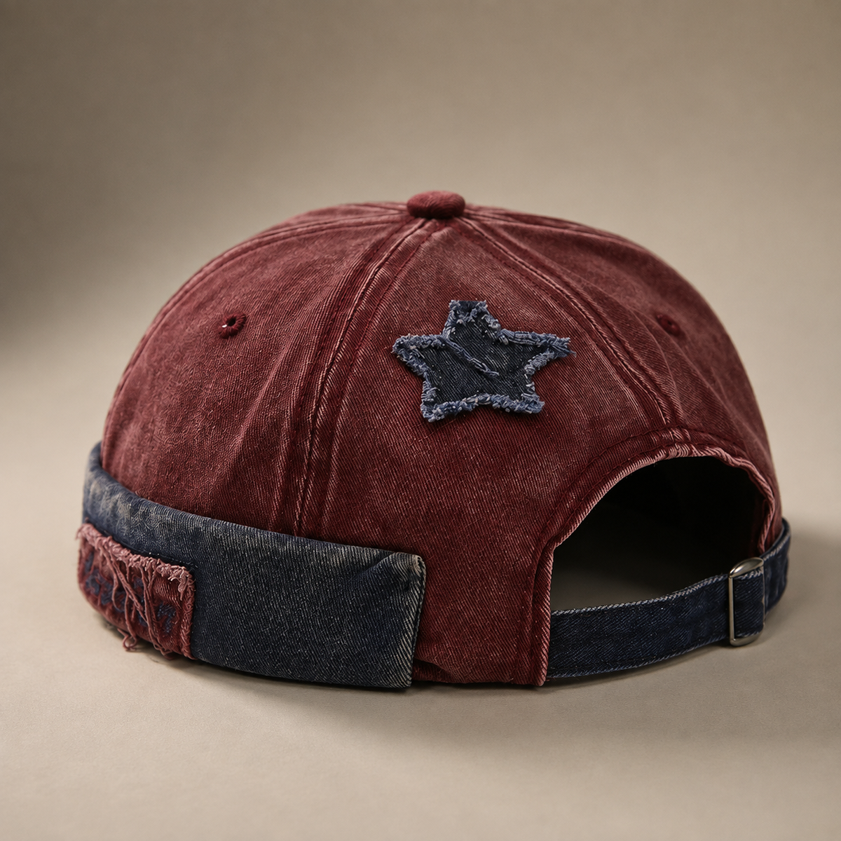 Hudson Distressed Star Baseball Cap