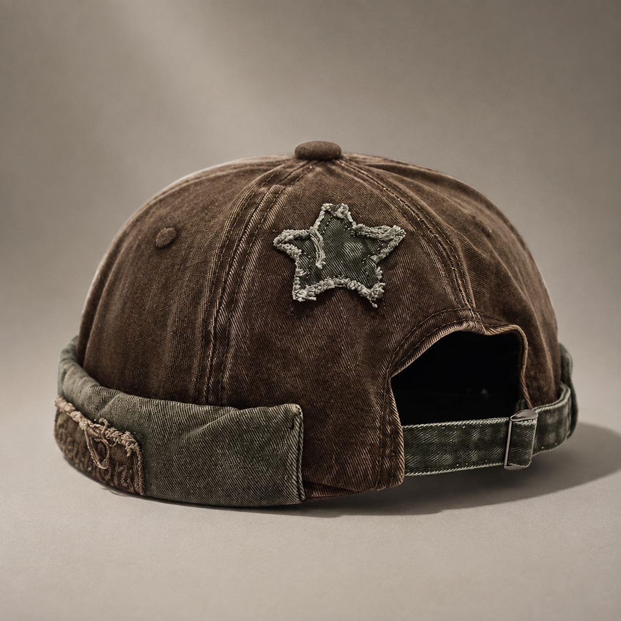 Hudson Distressed Star Baseball Cap