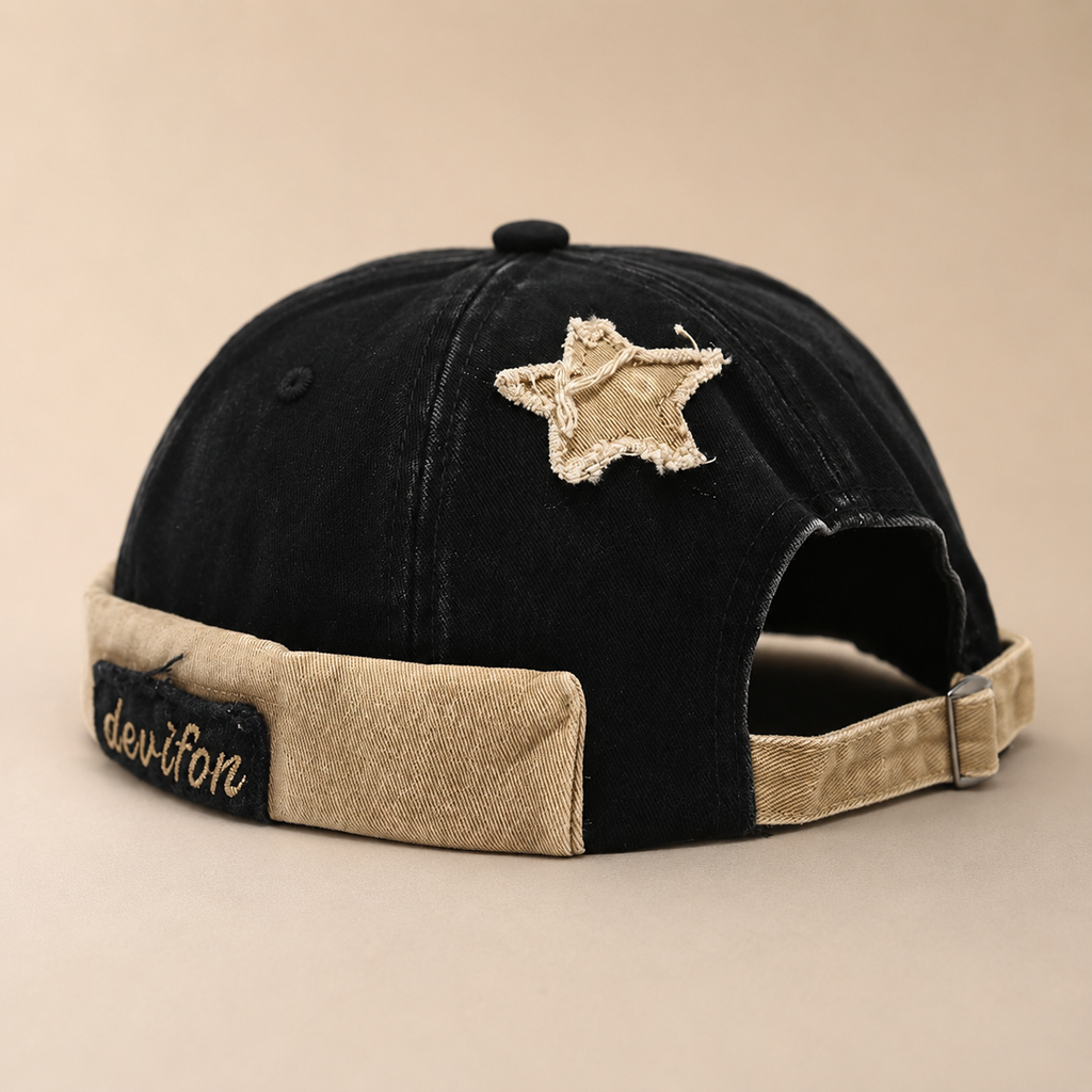 Hudson Distressed Star Baseball Cap