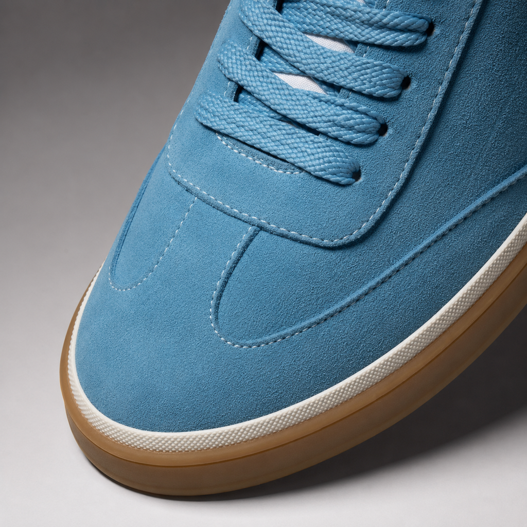 Jonathan Suede Low-Top Lace-Up Sneakers