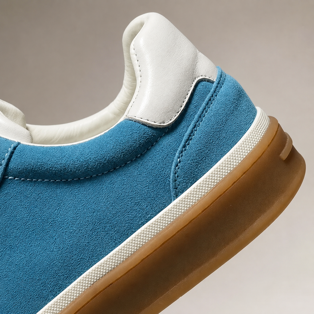 Jonathan Suede Low-Top Lace-Up Sneakers