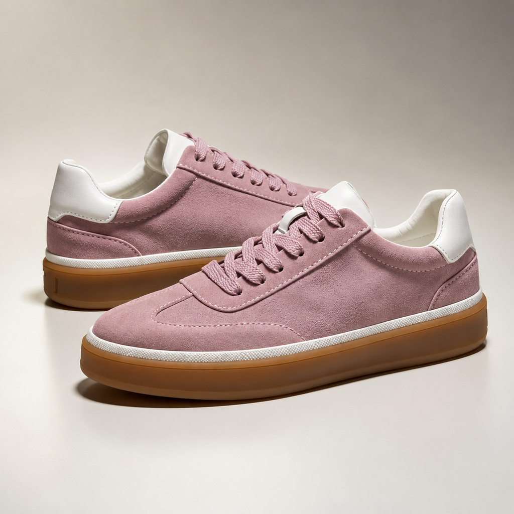 Jonathan Suede Low-Top Lace-Up Sneakers