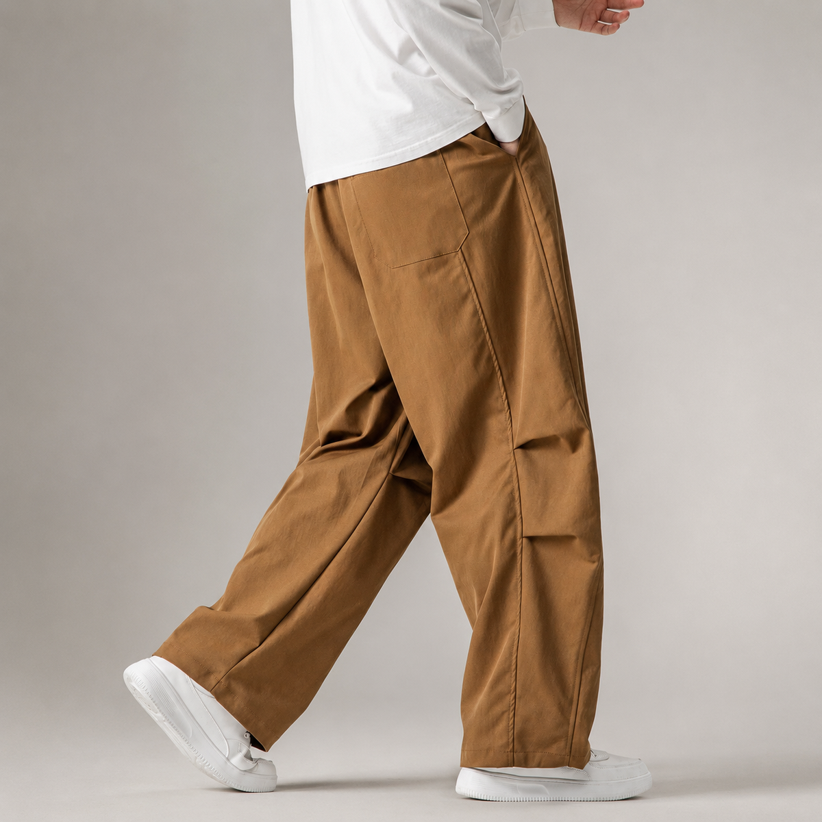 Justin Men’s Wide-Leg Drawstring Pants