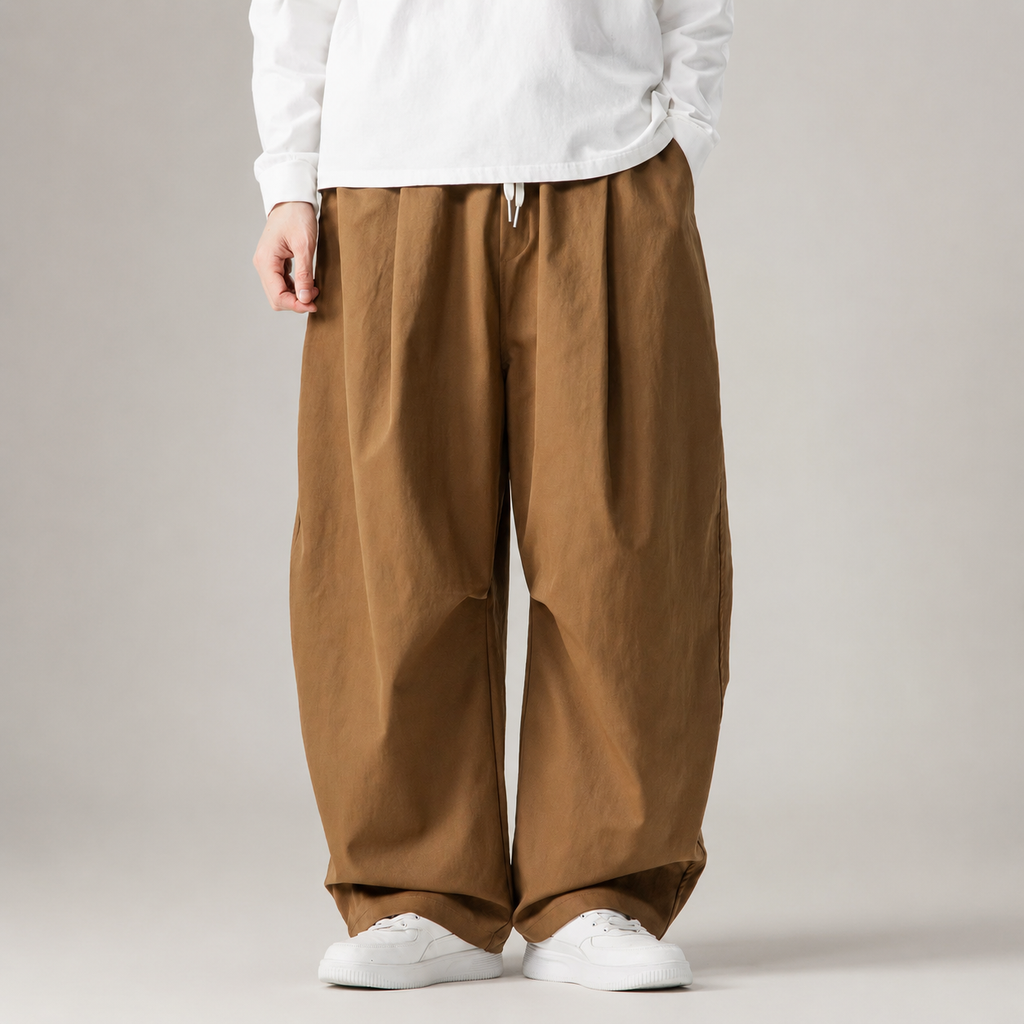 Justin Men’s Wide-Leg Drawstring Pants