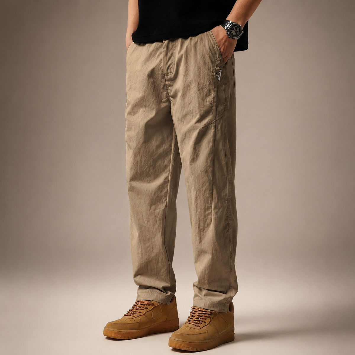 Kensington Men’s Relaxed Straight-Leg Casual Pants