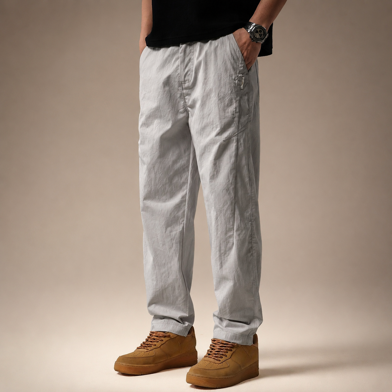 Kensington Men’s Relaxed Straight-Leg Casual Pants