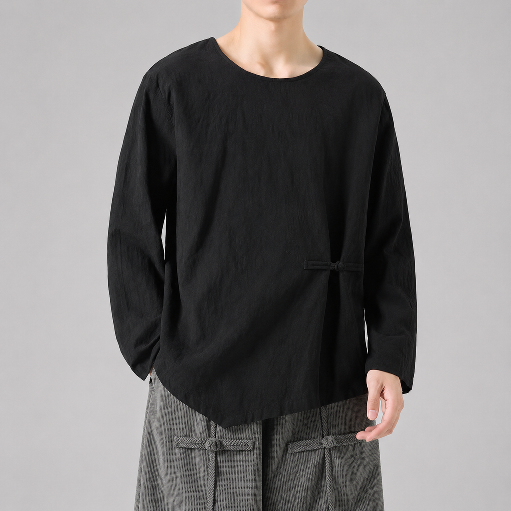 Kioto Textured Long Sleeve Shirt