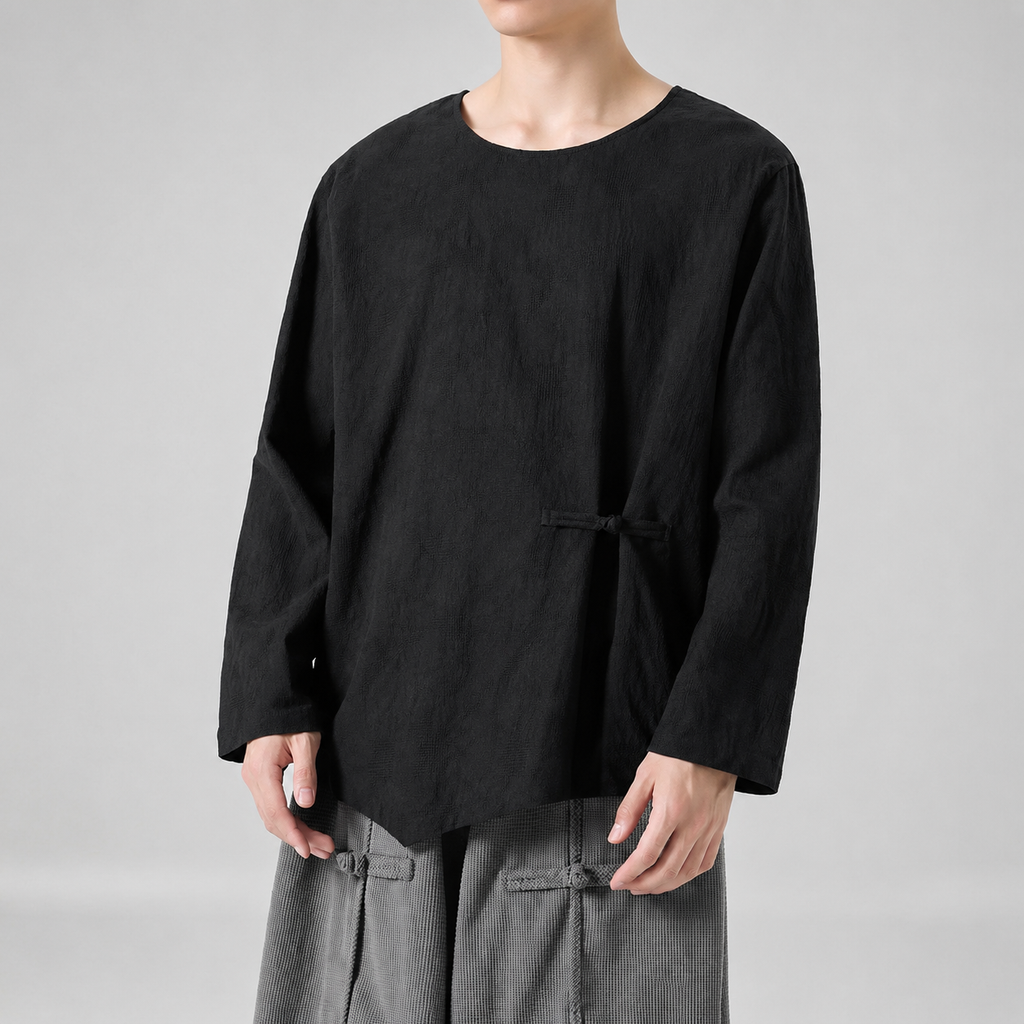 Kioto Textured Long Sleeve Shirt