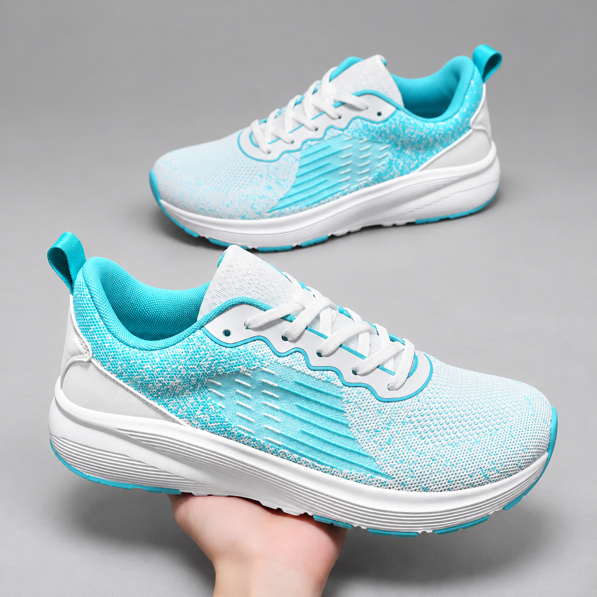 Rexton Low-Top Sneakers with Sculpted Soles