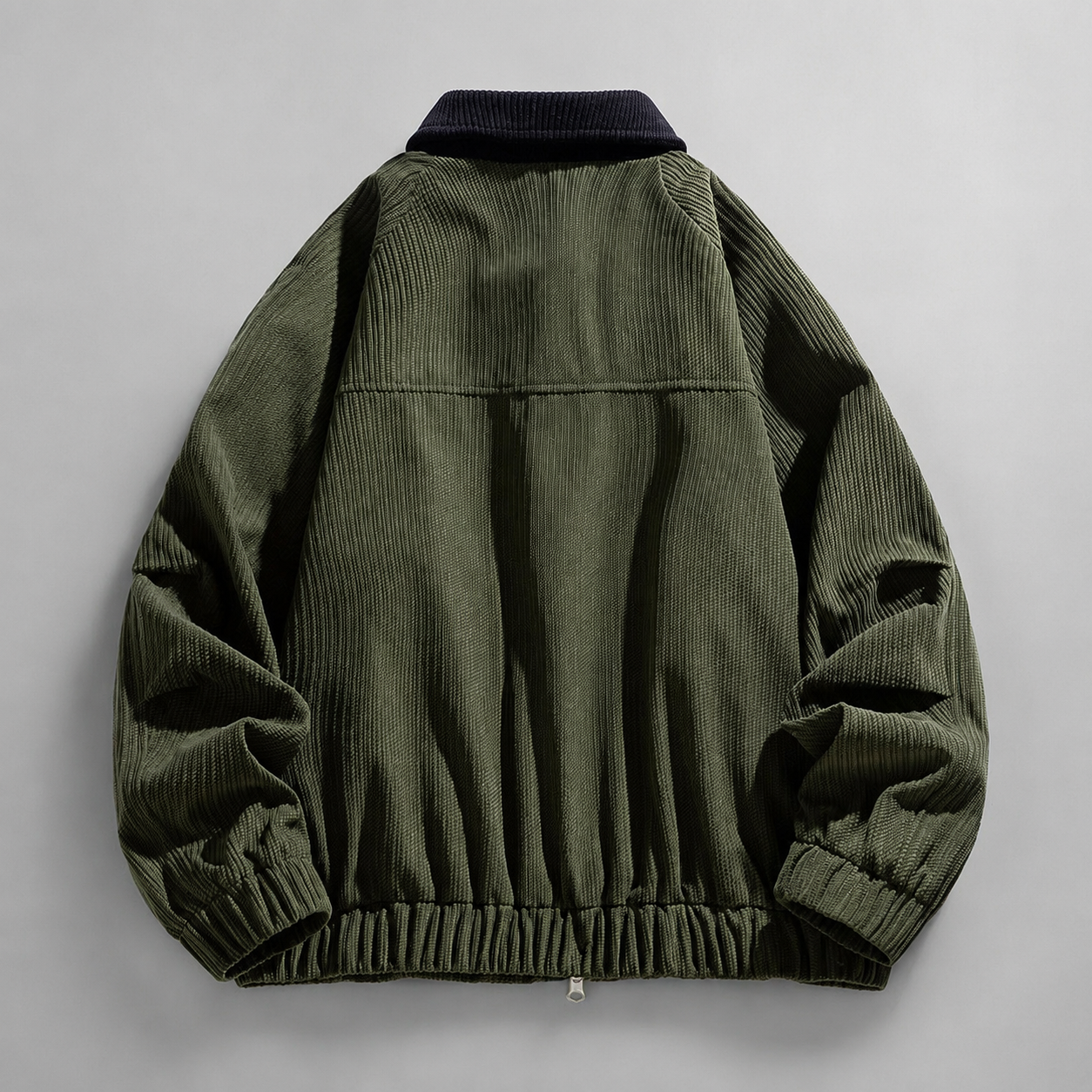 Lancaster Men’s Zip Jacket with Contrast Collar