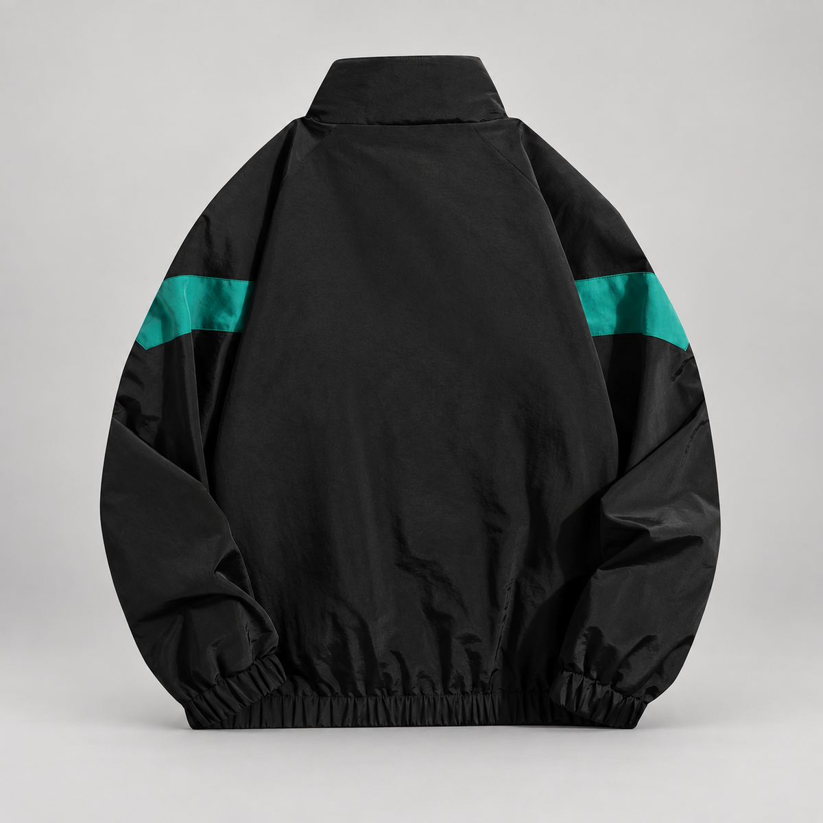 Landon Men’s Chevron Color-Block Full-Zip Track Jacket