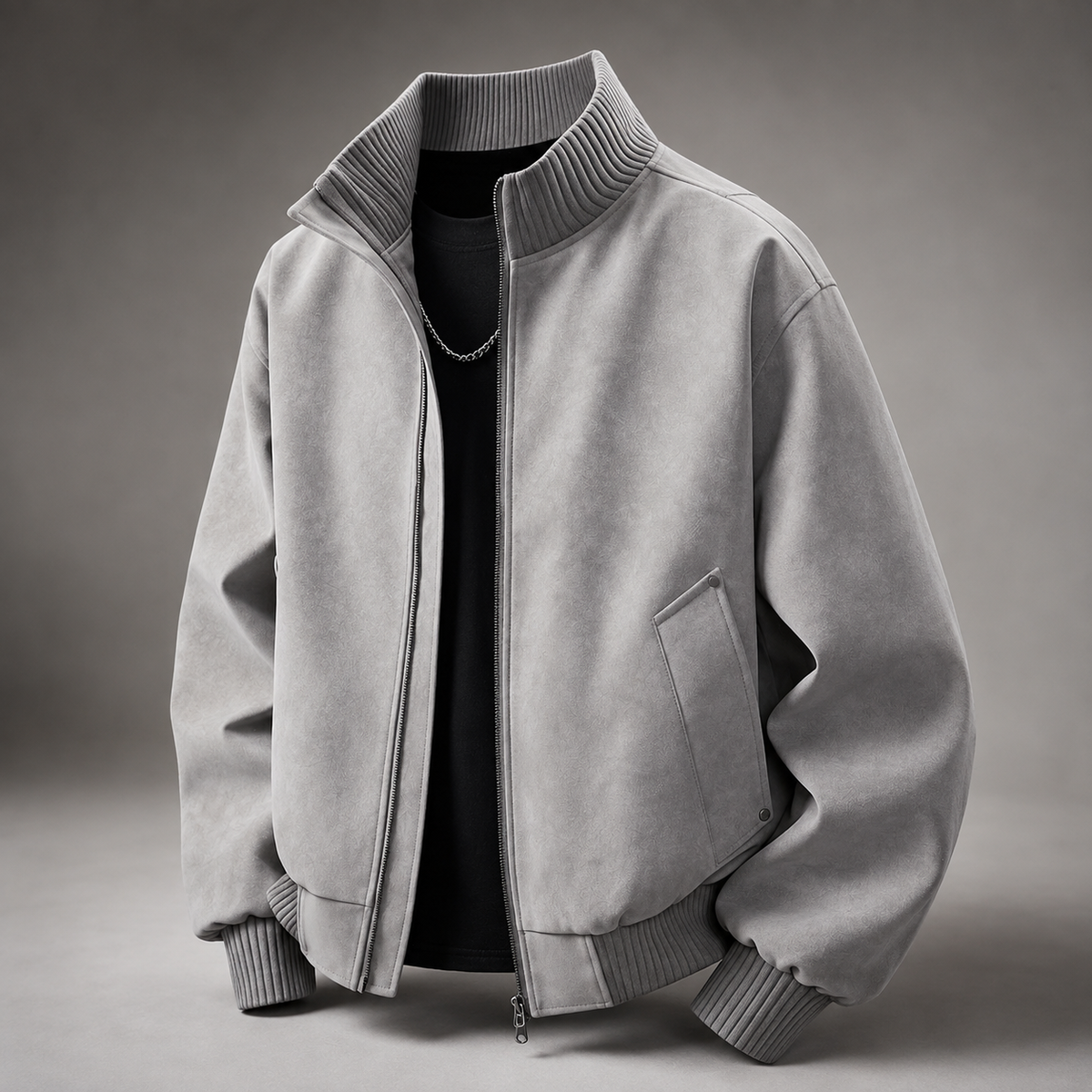 Lennox Men's Casual Bomber Jacket