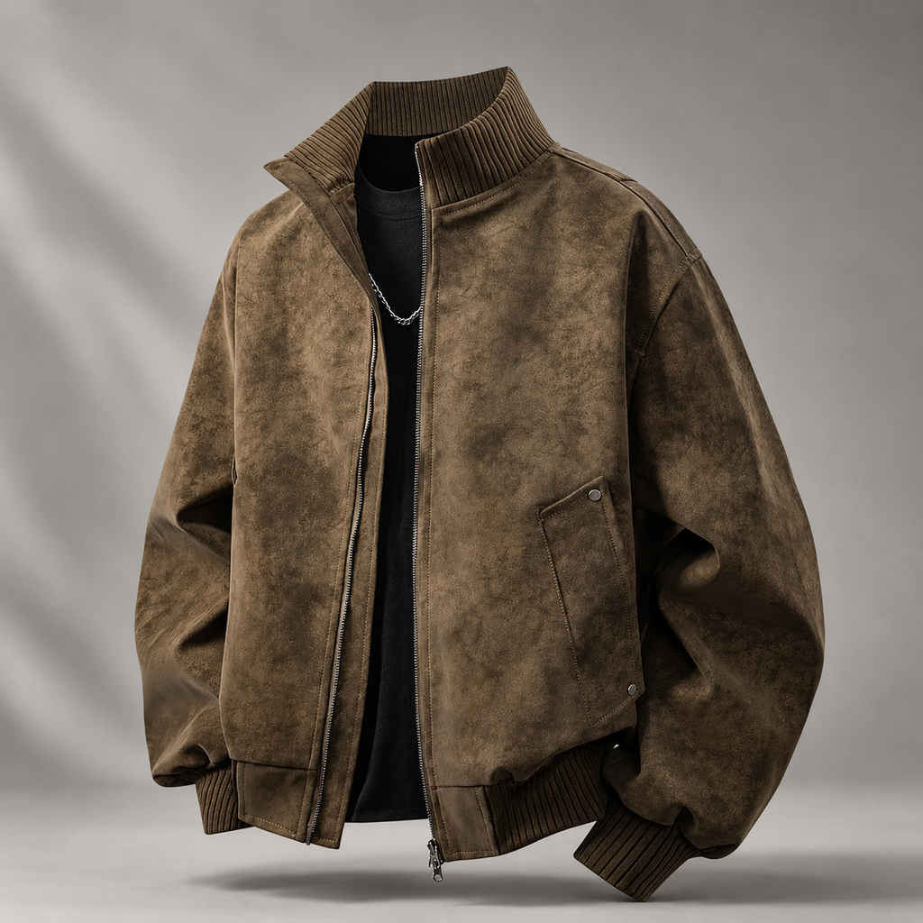 Lennox Men's Casual Bomber Jacket