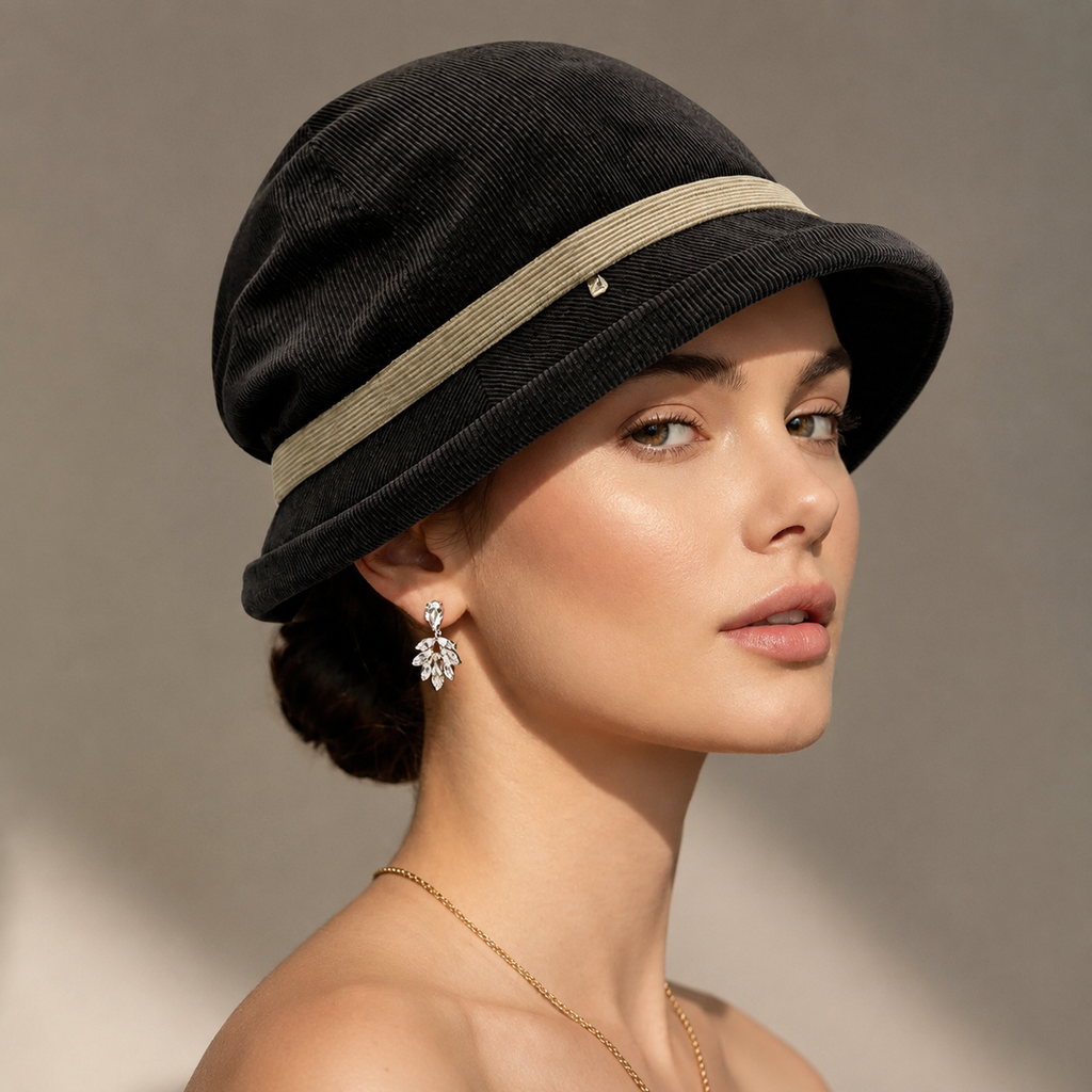 Lexington Women’s Slouchy Corduroy Cloche Hat